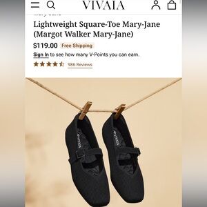 VIVAIA Margot Walker Mary Jane